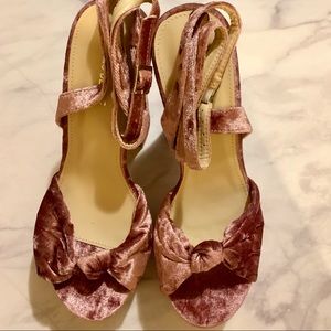Purple Velvet Platforms by Public Desire 💜